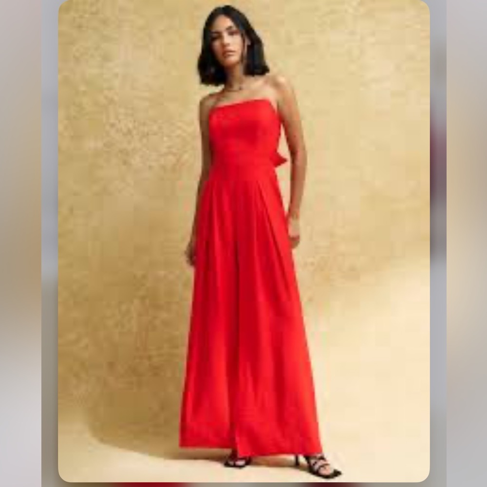 Nobody's Child Red Rory Jumpsuit